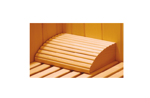 Repose-tête en bois pour sauna